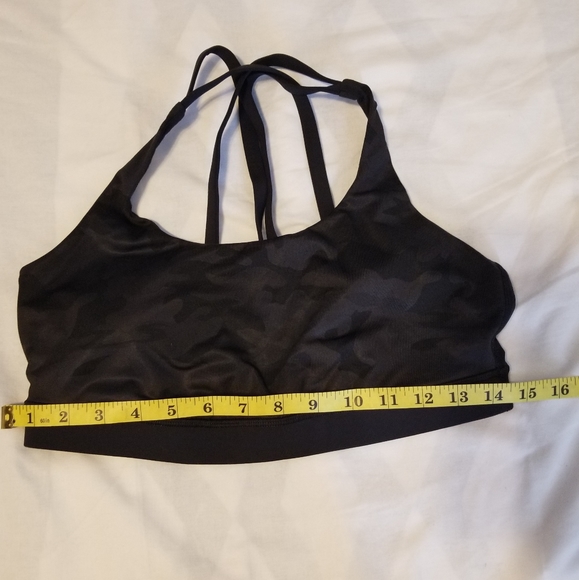 Lululemon Bra Sport Women's Size 10 Color Dark Green - Picture 5 of 6